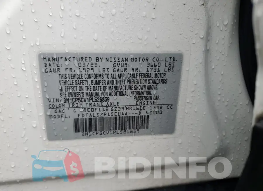 3N1CP5CV1PL526859 Photo# 12