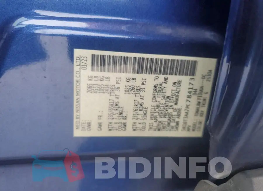 5N1BT3AA7PC784173 Photo# 13