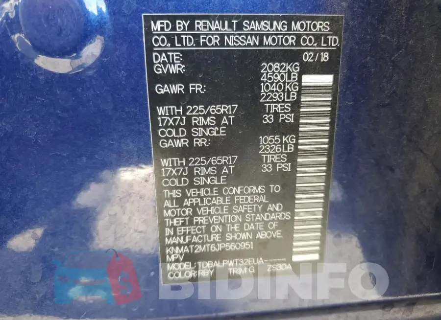 KNMAT2MT6JP560951 Photo# 13