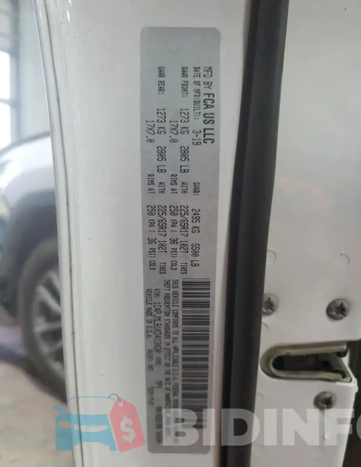 1C4PJMLB1KD413430 Photo# 13