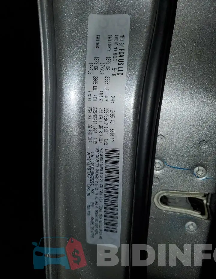 1C4PJMLB8KD212141 Photo# 13
