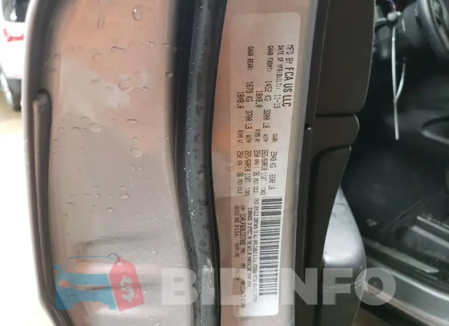 1C4RJFBG9LC217082 Photo# 12
