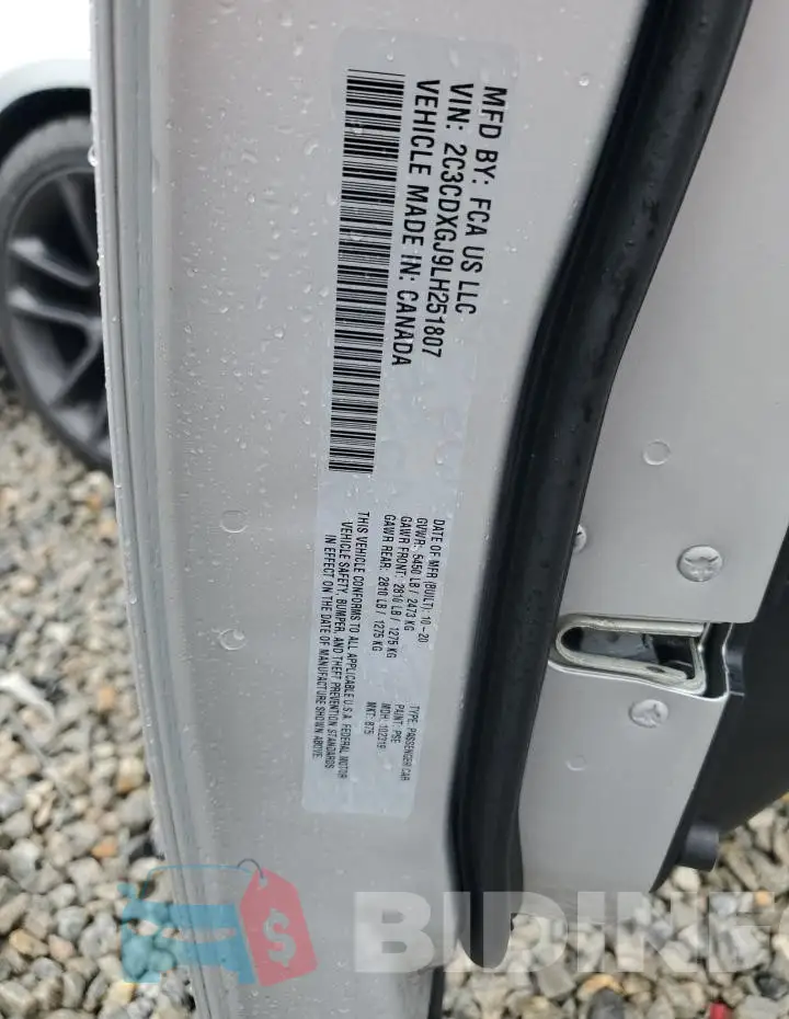 2C3CDXGJ9LH251807 Photo# 12