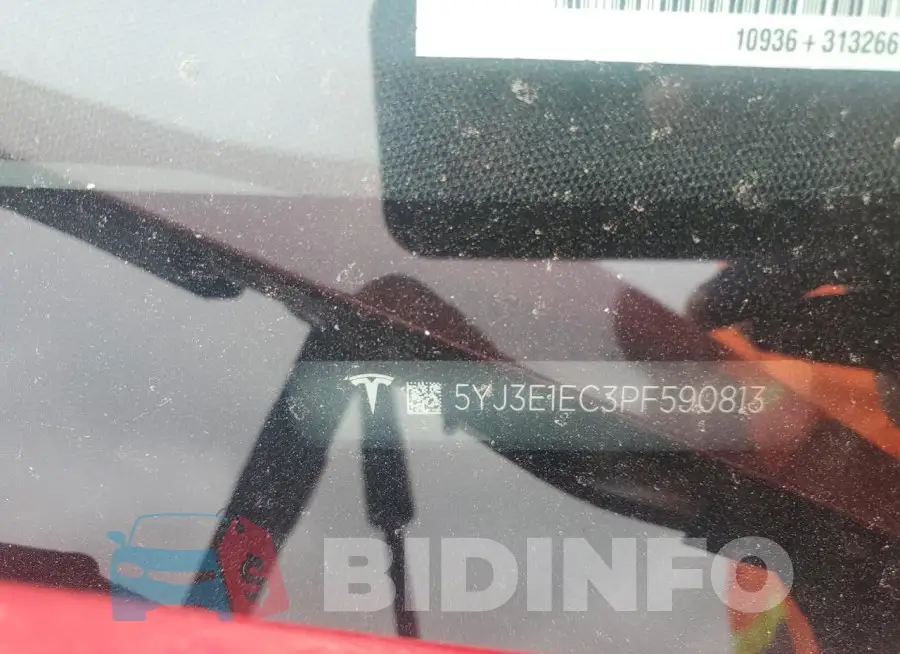 5YJ3E1EC3PF590813 Photo# 12
