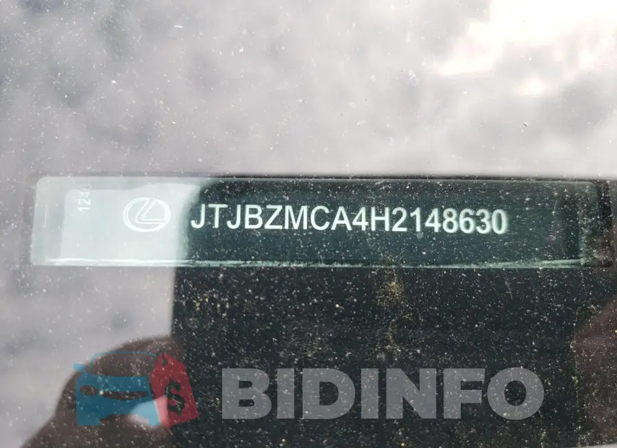 JTJBZMCA4H2016306 Photo# 13
