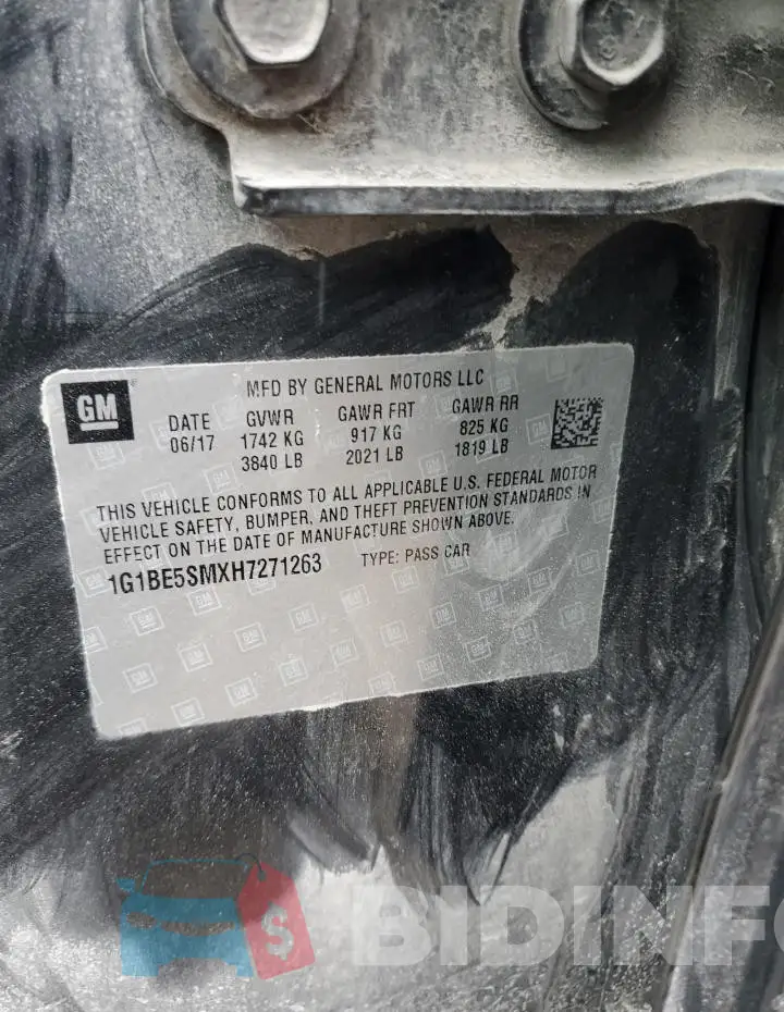 1G1BE5SMXH7271263 Photo# 12