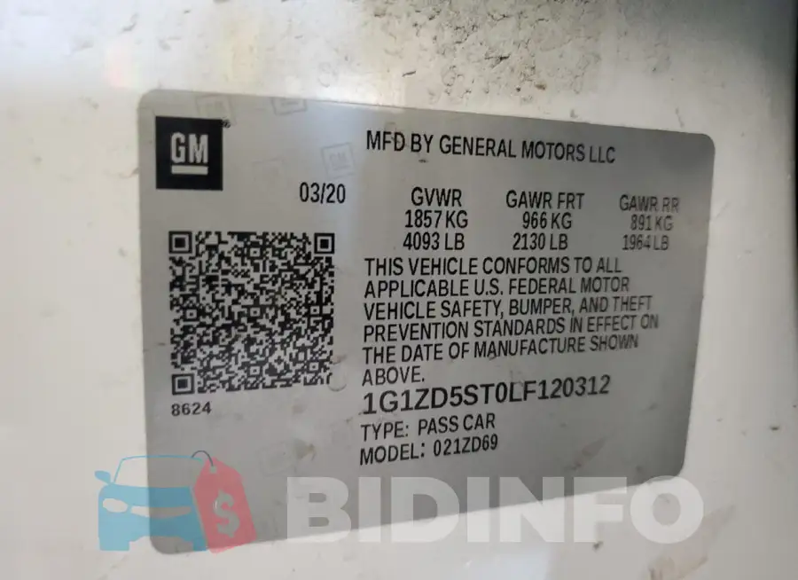 1G1ZD5ST0LF120312 Photo# 12