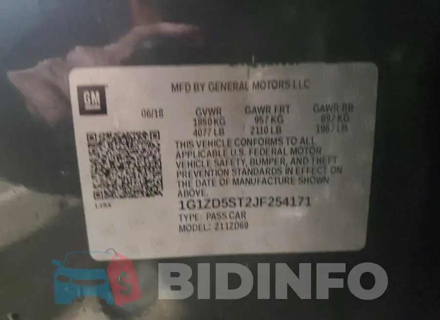 1G1ZD5ST2JF254171 Photo# 12