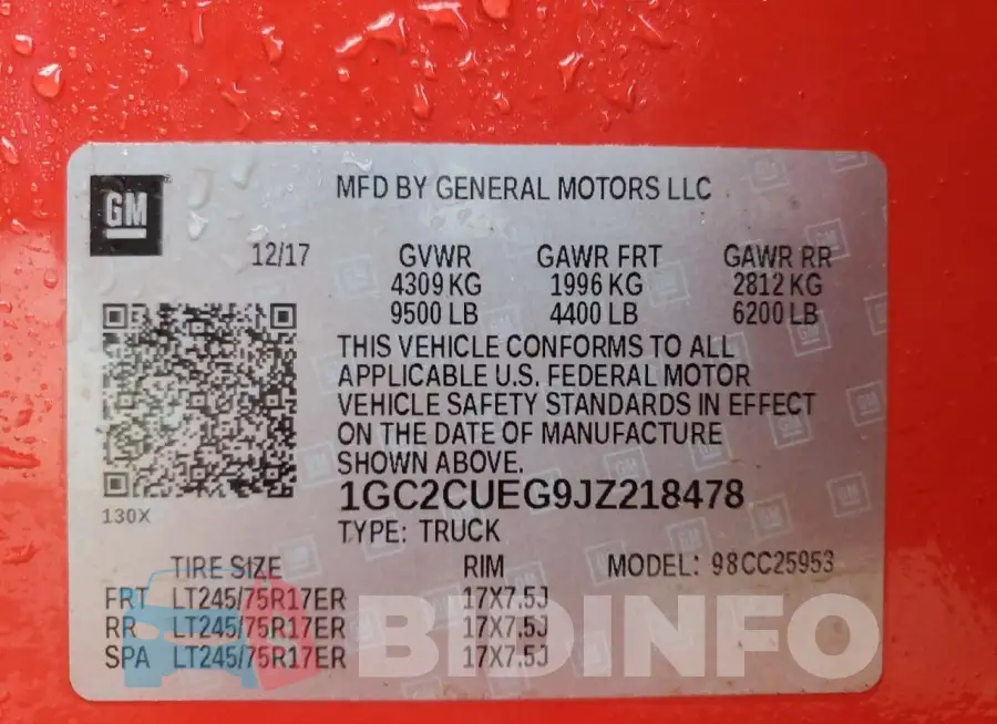 1GC2CUEG9JZ218478 Photo# 12