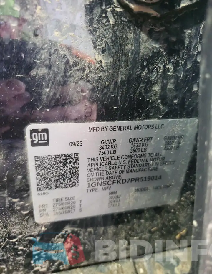 1GNSCFKD7PR519014 Photo# 14