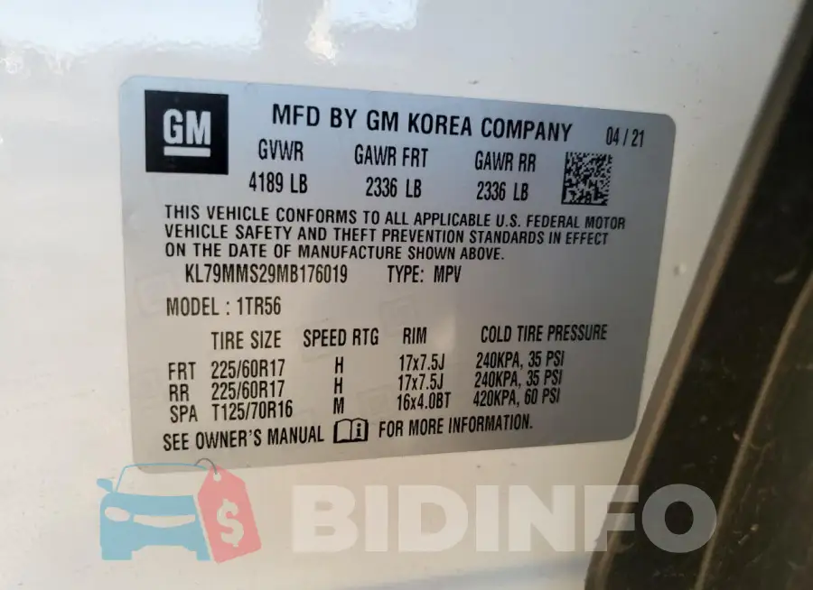 KL79MMS29MB176019 Photo# 13