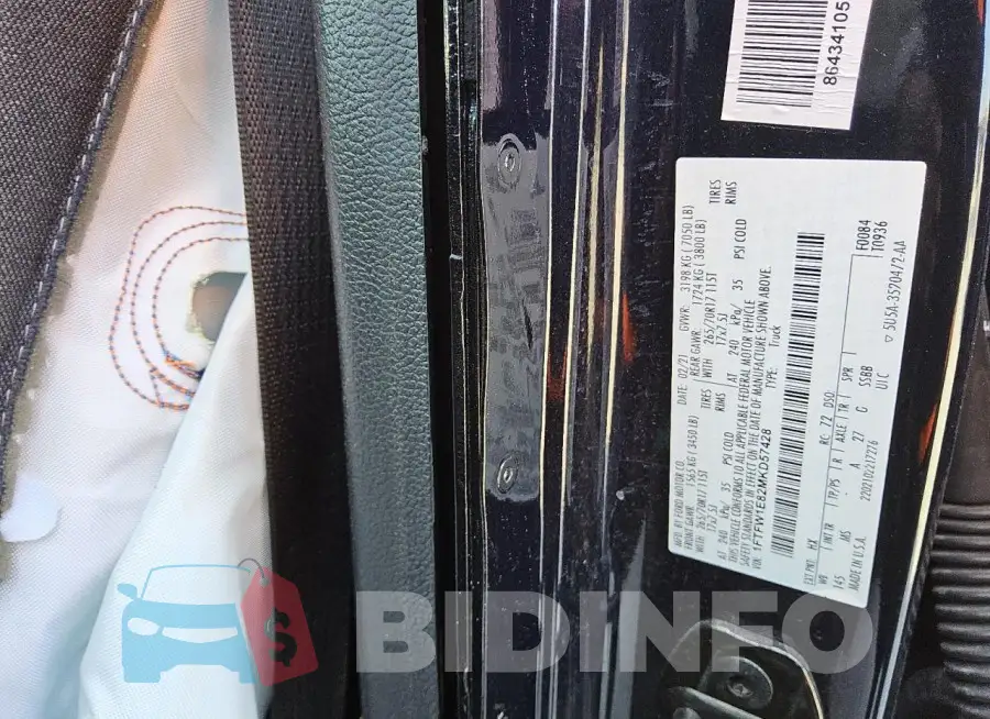 1FTFW1E82MKD57428 Photo# 12