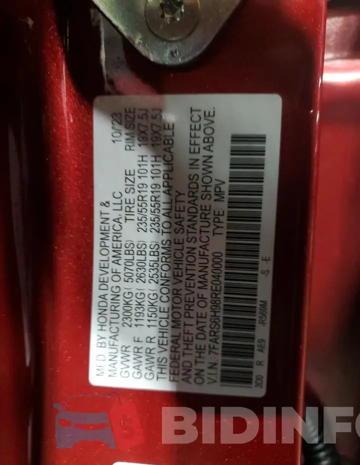 7FARS6H98RE040000 Photo# 13