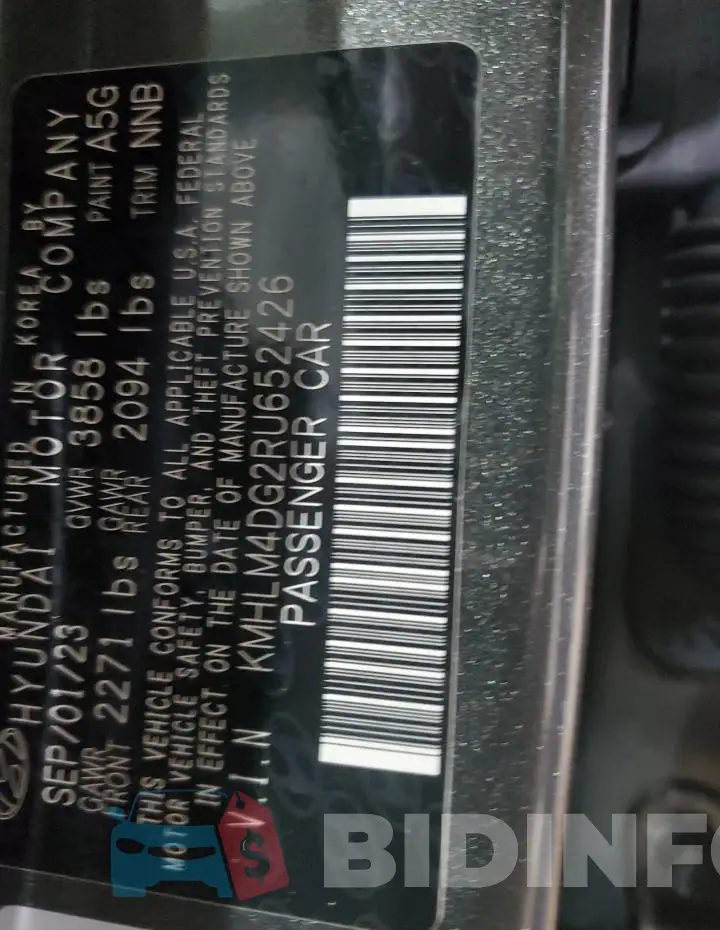 KMHLM4DG2RU652426 Photo# 12