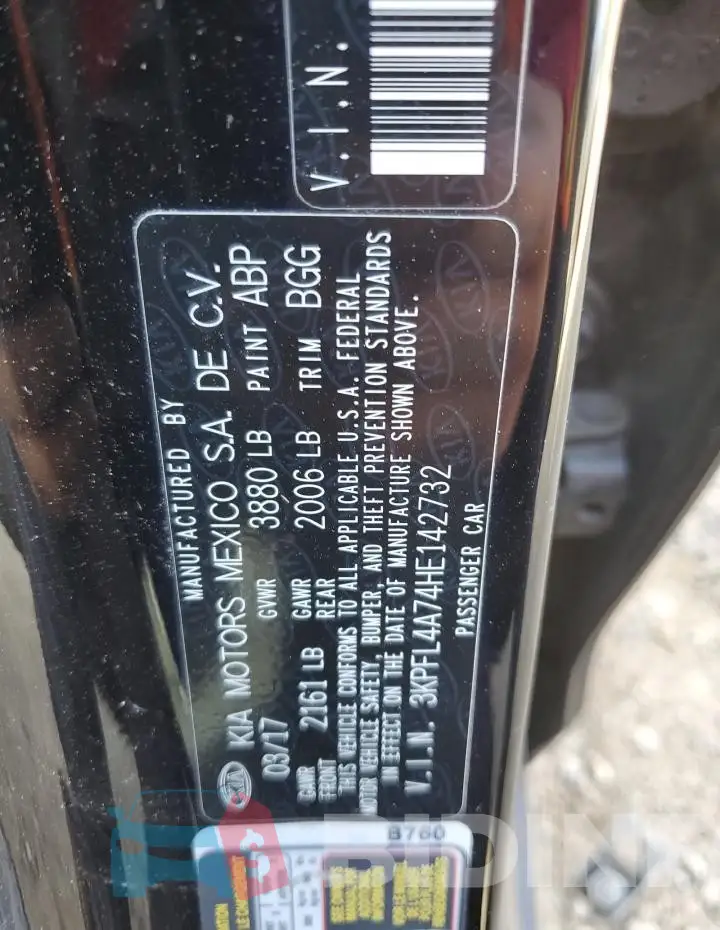 3KPFL4A74HE142732 Photo# 13