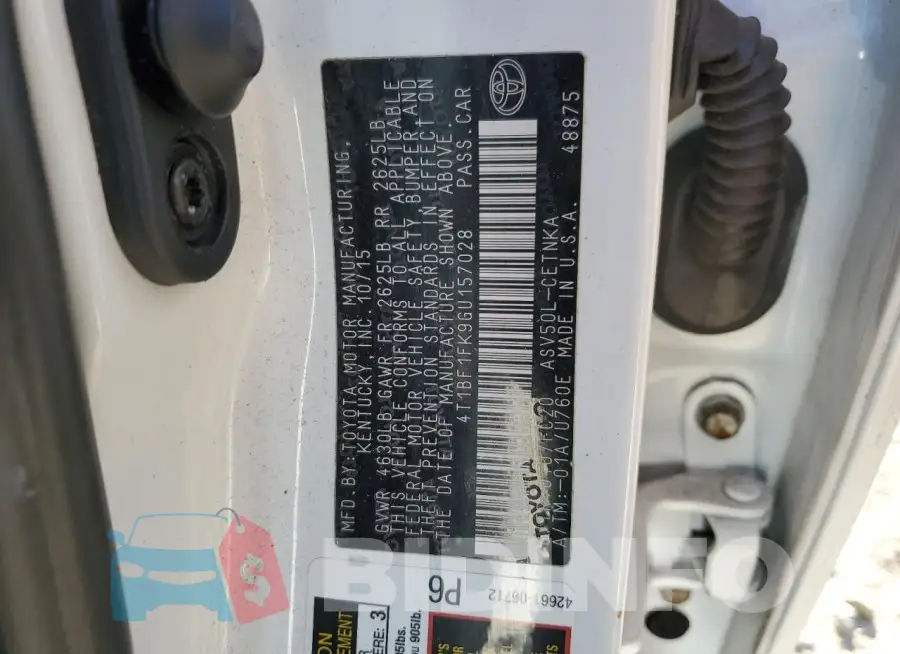 4T1BF1FK9GU157028 Photo# 13