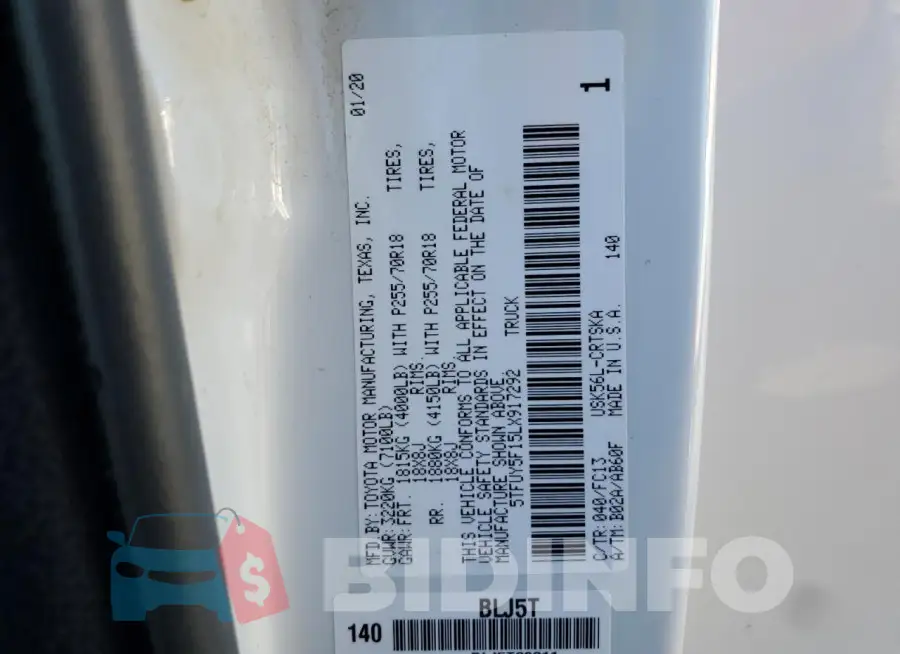 5TFUY5F15LX917292 Photo# 12