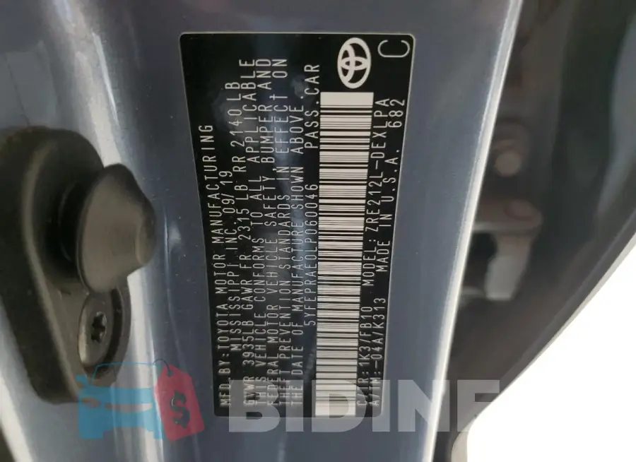 5YFEPRAE0LP060046 Photo# 12