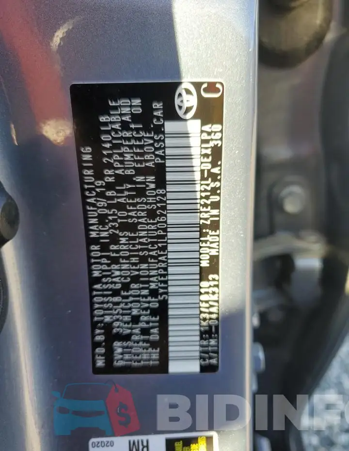 5YFEPRAE1LP062128 Photo# 12