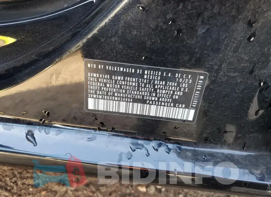 3VW5M7BUXRM024994 Photo# 12