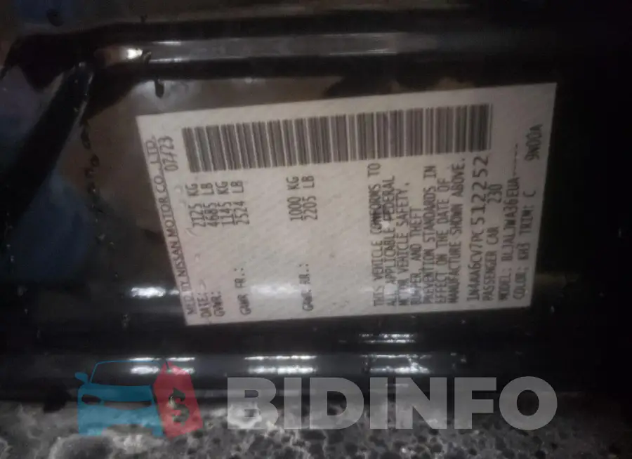 1N4AA6CV7PC512252 Photo# 12