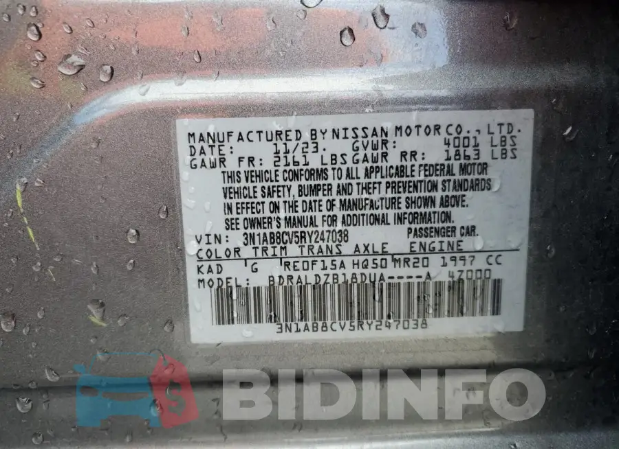 3N1AB8CV5RY247038 Photo# 12