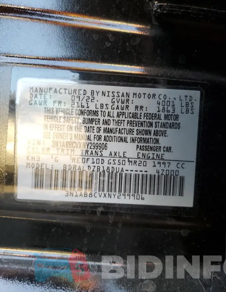 3N1AB8CVXNY299906 Photo# 12