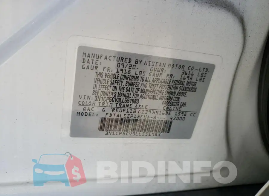 3N1CP5CV3LL551983 Photo# 12
