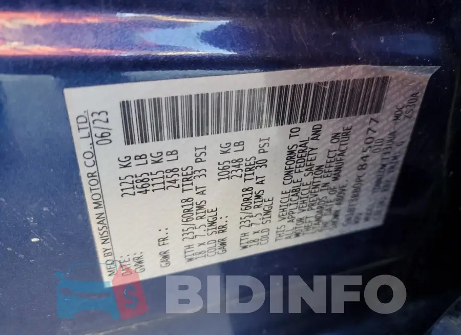 5N1BT3BB0PC845077 Photo# 13