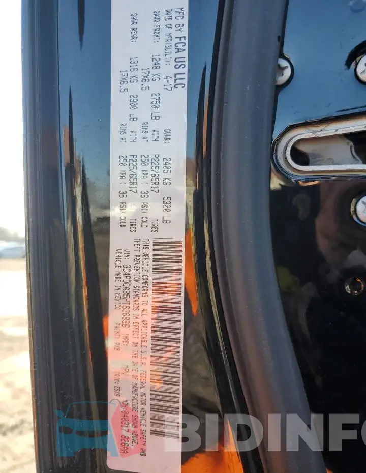 3C4PDCAB5HT636836 Photo# 13