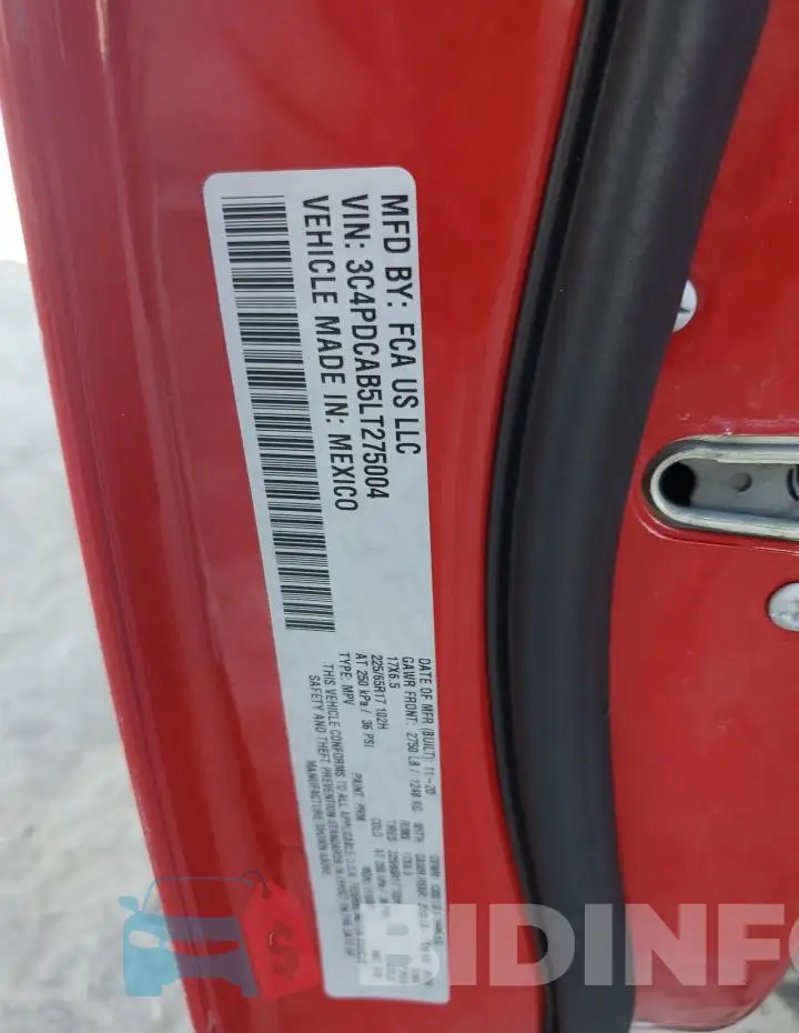 3C4PDCAB5LT275004 Photo# 12