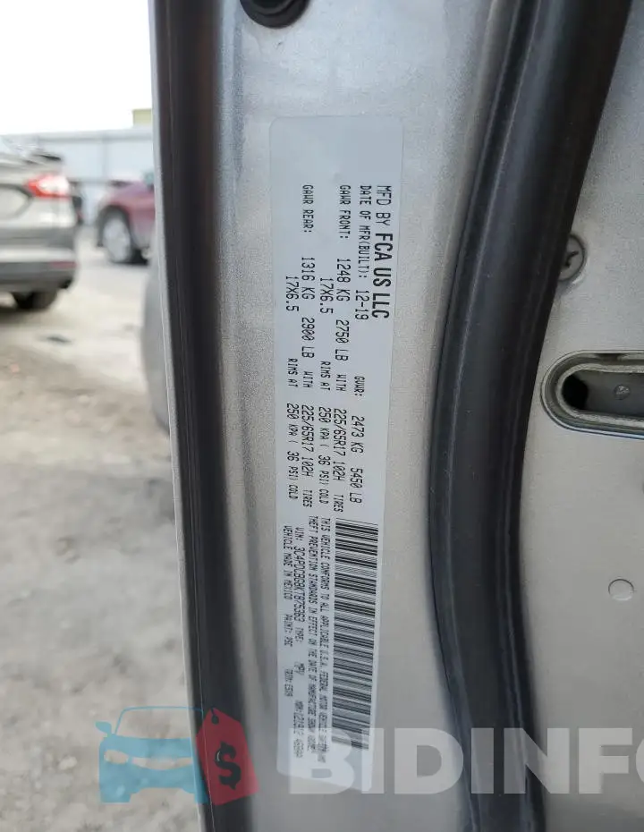 3C4PDCBG8KT875363 Photo# 12