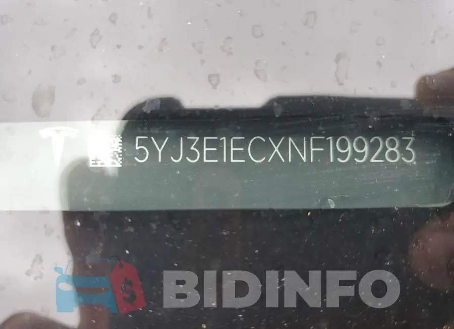 5YJ3E1ECXNF199283 Photo# 13