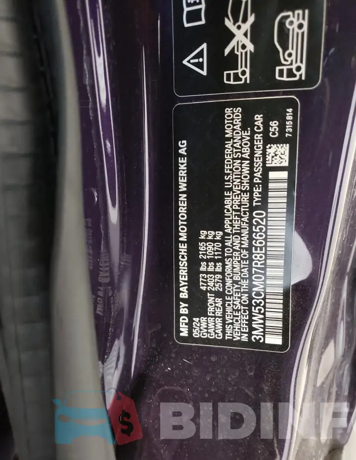 3MW53CM07R8E66520 Photo# 12