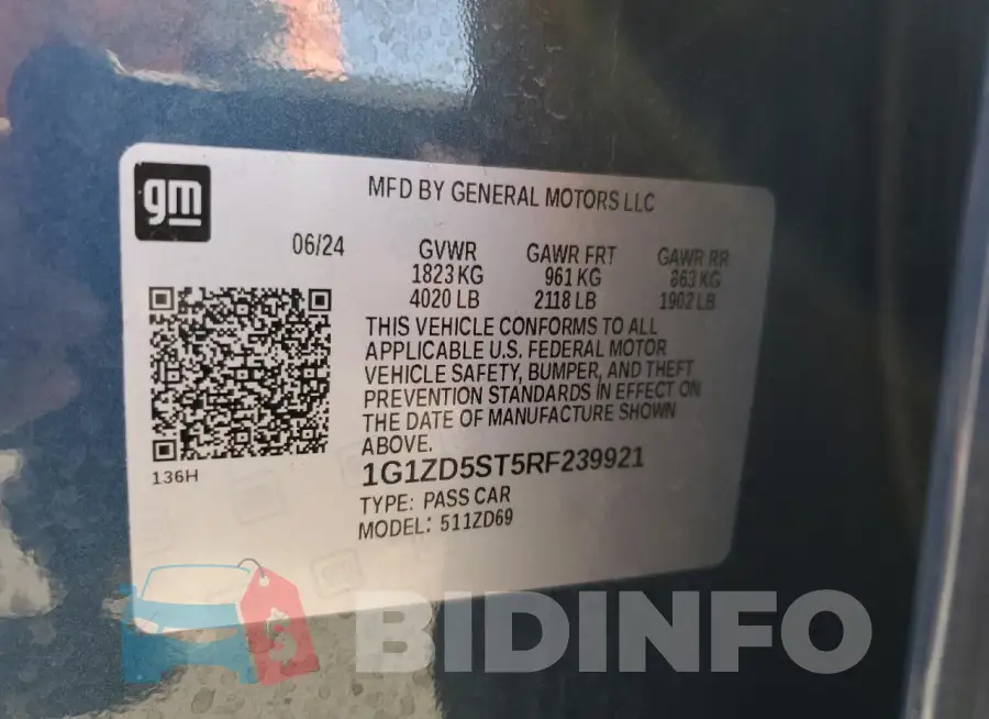 1G1ZD5ST5RF239921 Photo# 13
