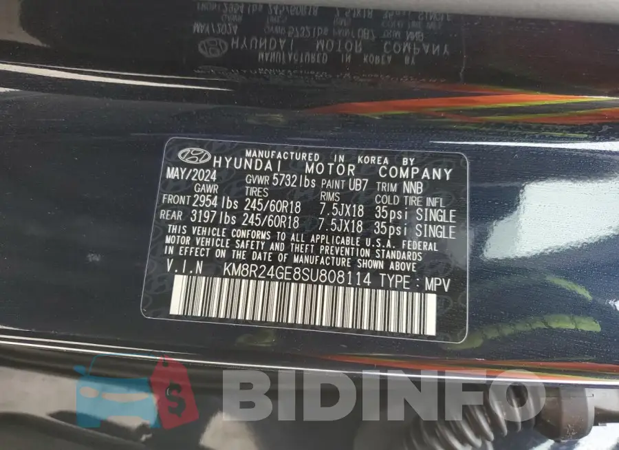 KM8R24GE8SU808114 Photo# 13