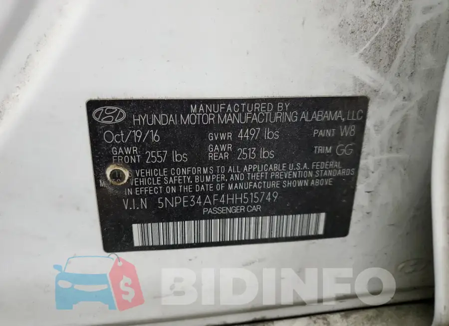 5NPE34AF4HH515749 Photo# 12