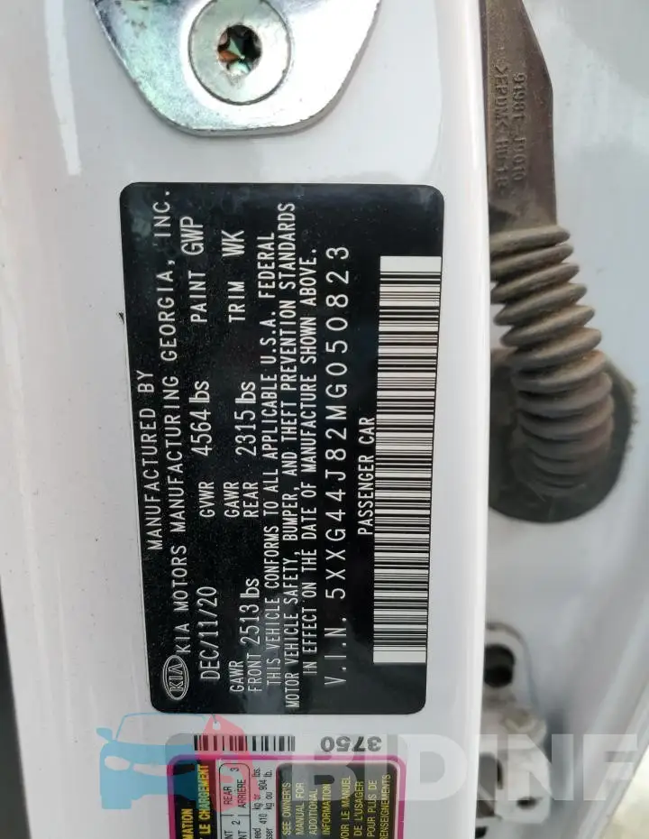 5XXG44J82MG050823 Photo# 13