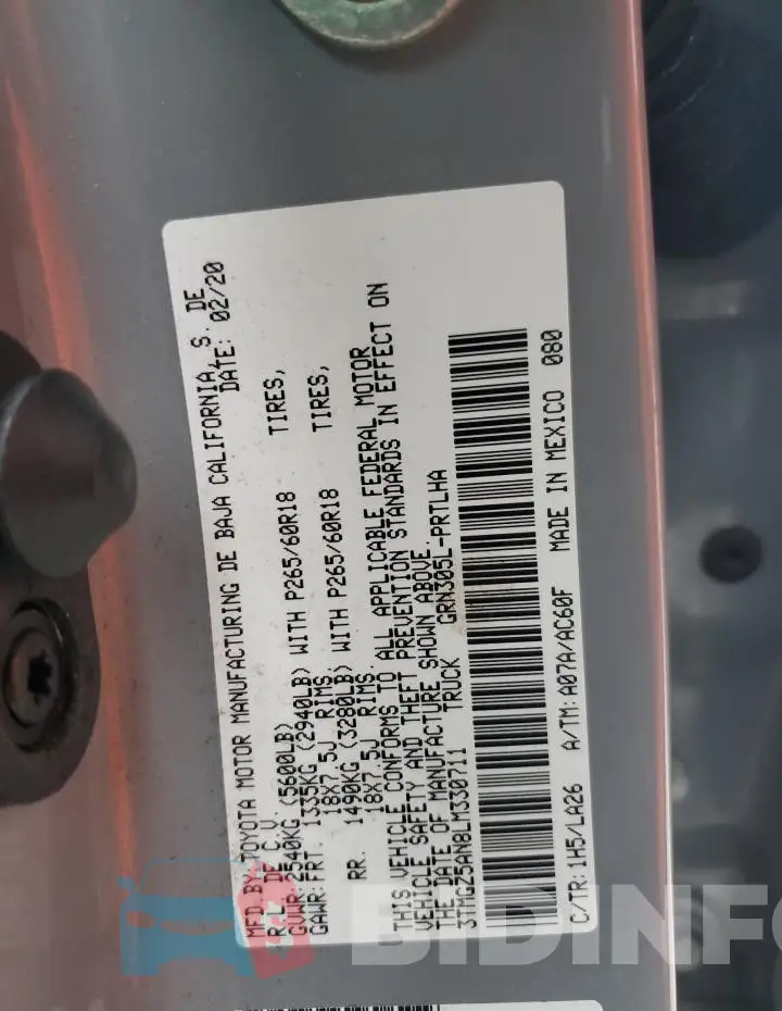 3TMGZ5AN8LM330711 Photo# 12