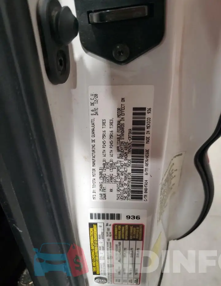 3TYRX5GN7MT010730 Photo# 12