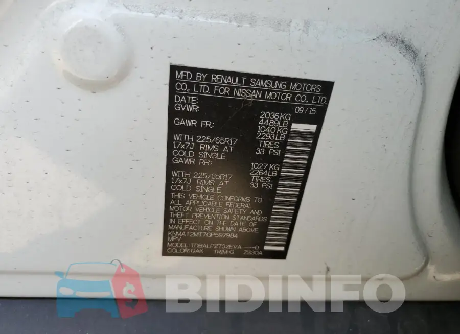 KNMAT2MT7GP597984 Photo# 13