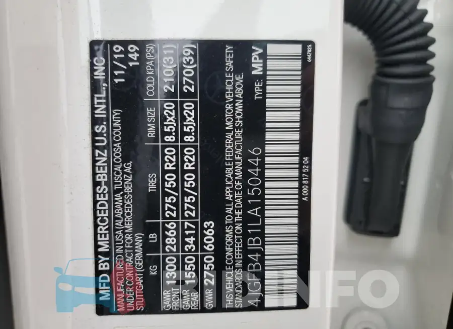 4JGFB4JB1LA150446 Photo# 13
