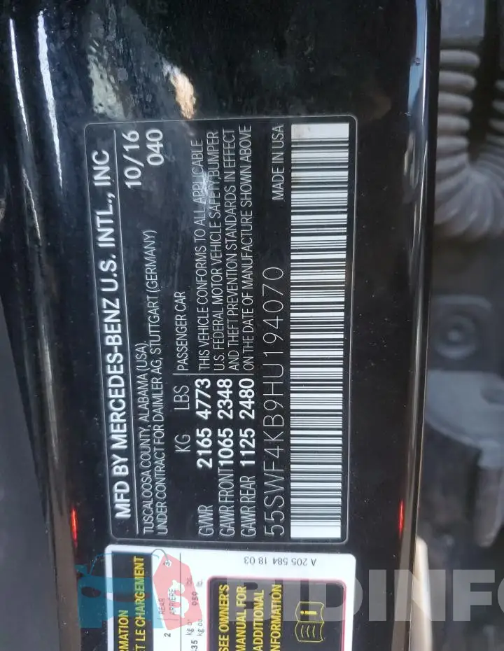 55SWF4KB9HU194070 Photo# 12