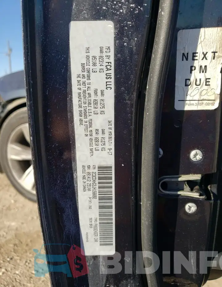 2C3CDXHG3JH156692 Photo# 12