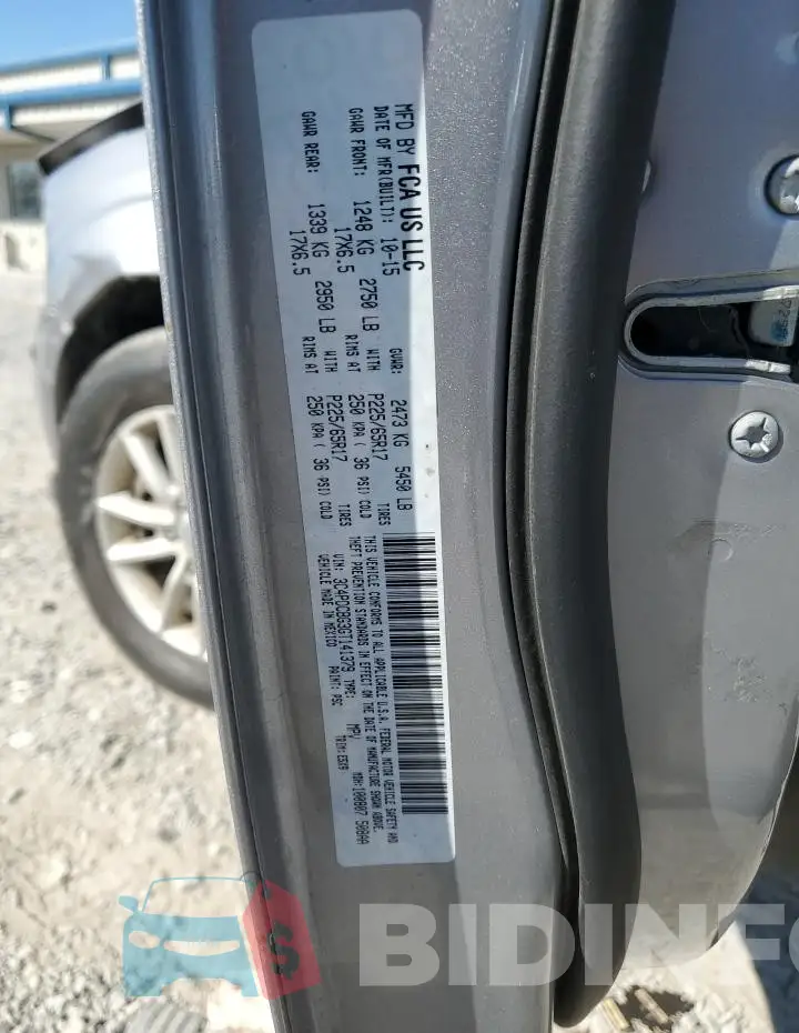 3C4PDCBG3GT141379 Photo# 13