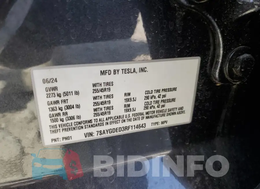 7SAYGDED3RF114643 Photo# 12