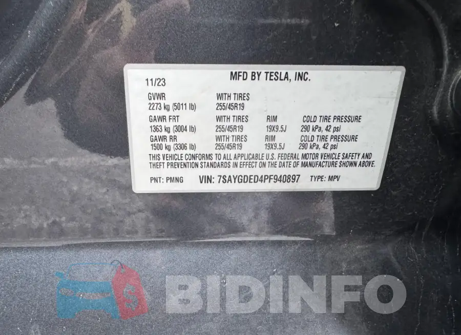 7SAYGDED4PF940897 Photo# 10