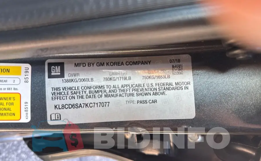 KL8CD6SA7KC717077 Photo# 10