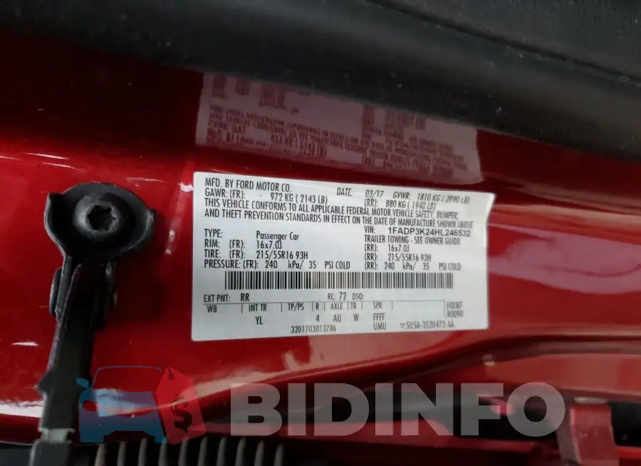 1FADP3K24HL246532 Photo# 12