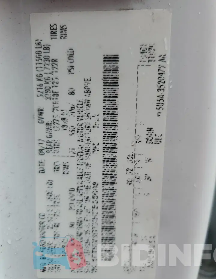 1FT8W3BTXHEE55608 Photo# 10